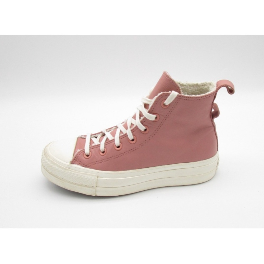 Converse A04256C Chuck Taylor All Star Hi Lift Leather Sneaker Womens US 7.5 - Picture 4 of 11